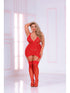 Sincerely Yours Chemise Set STM-11016XP-Red-OSX (BX)